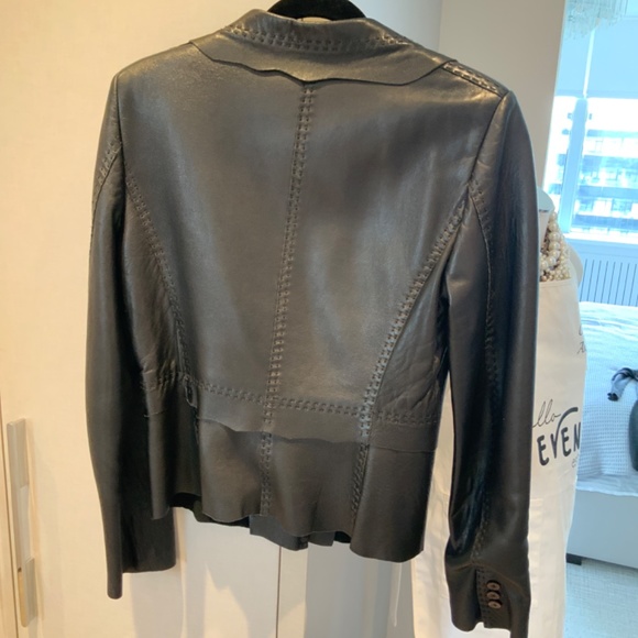 Leather Blazer - Picture 2 of 2
